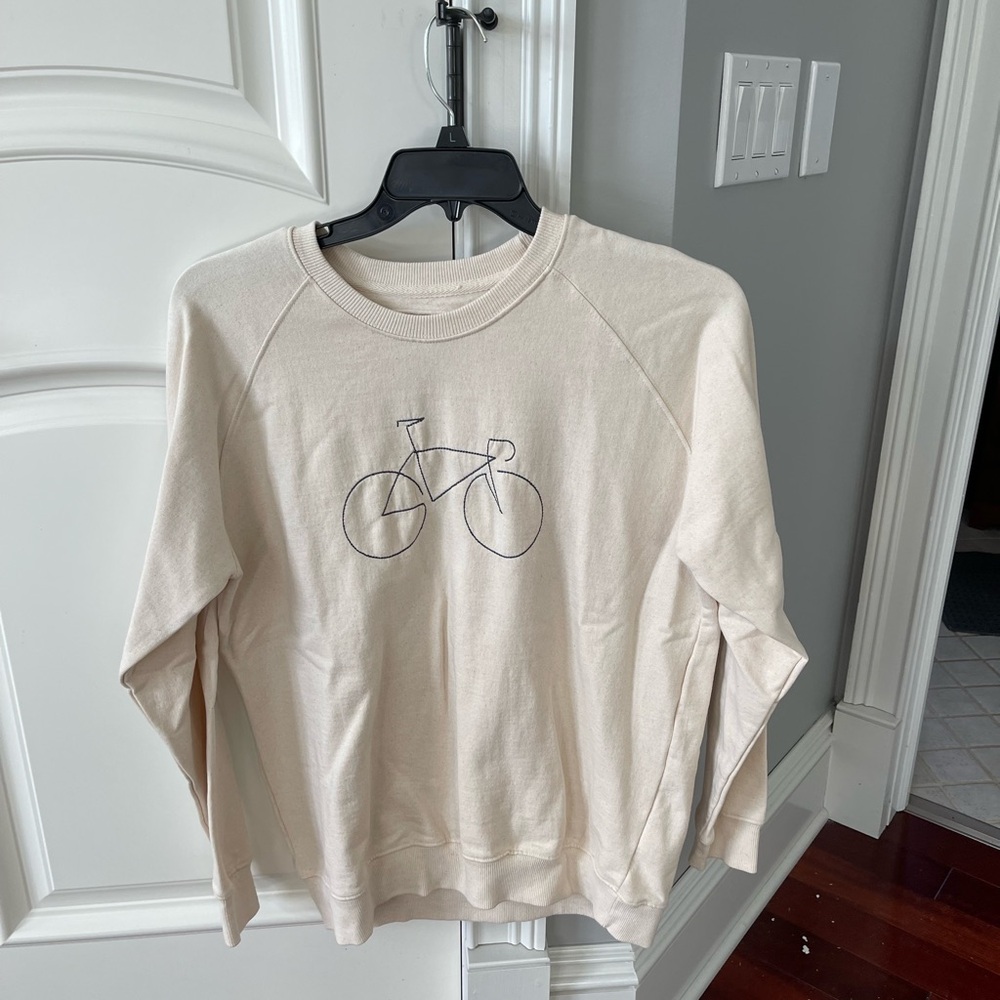 embroidered sweatshirt